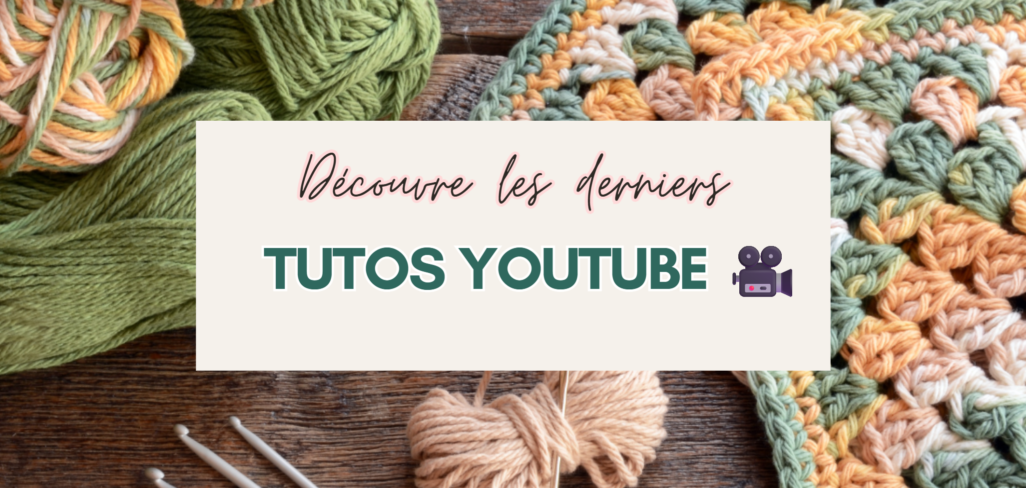 Découvre les derniers tutos YouTube crochet Retropicaly